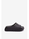 BIG STAR SHOES Dámské pěnové pantofle na platformě Big Star – černé