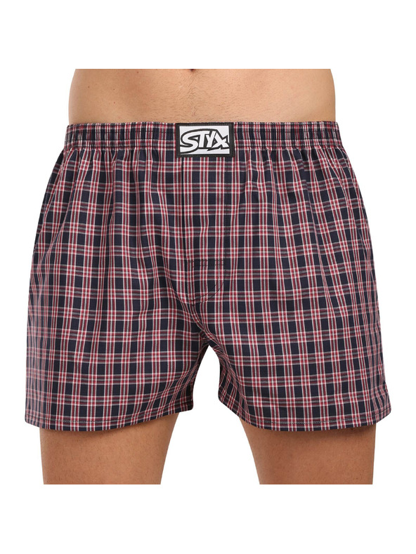 Styx Sada deseti - pánské trenky Styx klasická guma vícebarevné