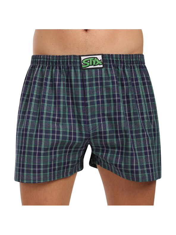Styx Sada deseti - pánské trenky Styx klasická guma vícebarevné