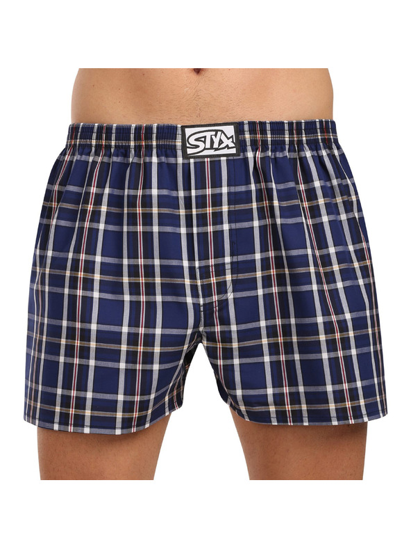 Styx Sada deseti - pánské trenky Styx klasická guma vícebarevné