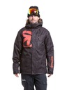 Meatfly Meatfly pánská SNB & SKI bunda Shader Morph Black