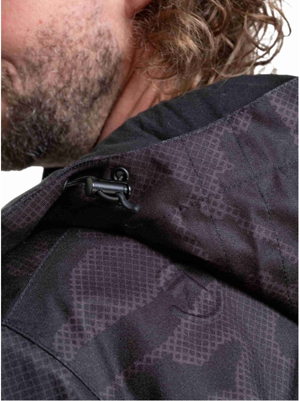 Meatfly Meatfly pánská SNB & SKI bunda Shader Morph Black