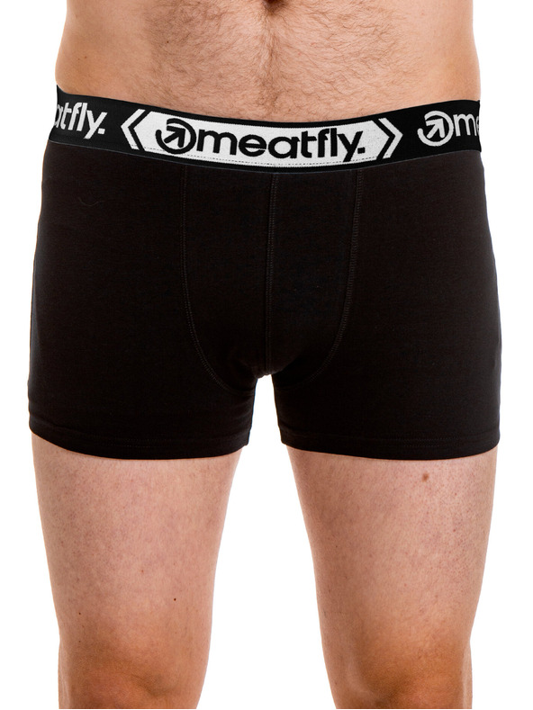 Meatfly Meatfly pánské boxerky Balboa Boxershorts Four Pack Black/Grey Heather