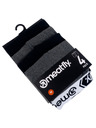 Meatfly Meatfly pánské boxerky Balboa Boxershorts Four Pack Black/Grey Heather