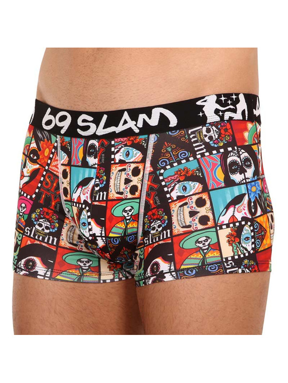 69slam Pánské boxerky 69SLAM hip mexican square