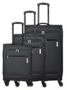Travelite Sada cestovních kufrů Travelite Priego S,M,L Anthracite
