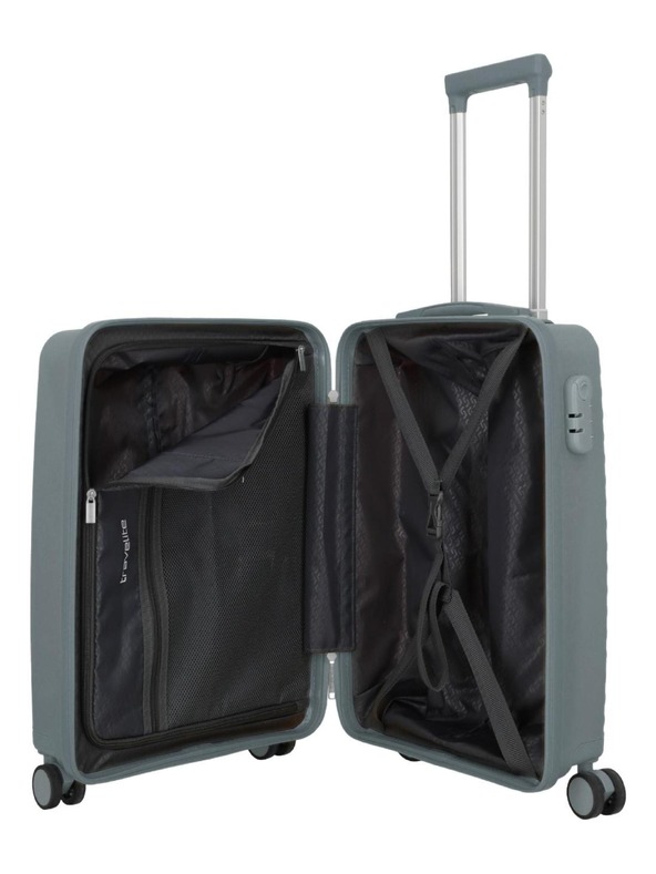 Travelite Sada cestovních kufrů Travelite Pacific S,M,L Anthracite