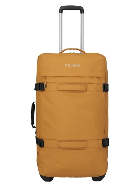 Travelite Cestovní taška Travelite Bolonia Wheeled Duffle L Yellow