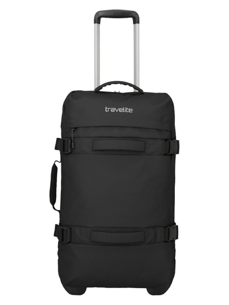 Travelite Cestovní taška Travelite Bolonia Wheeled Duffle M Black