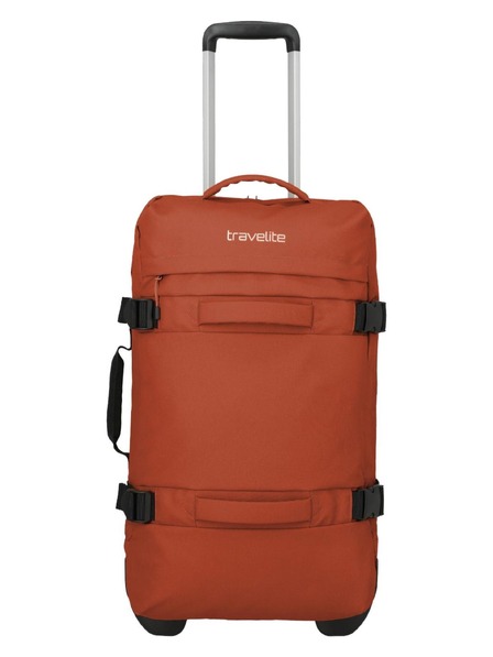 Travelite Cestovní taška Travelite Bolonia Wheeled Duffle M Orange
