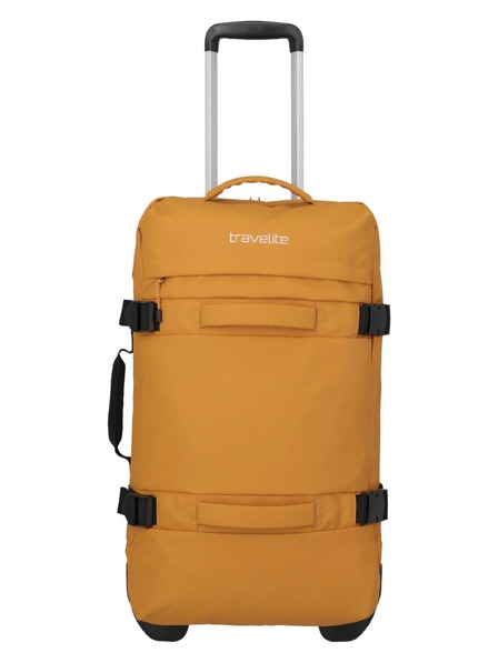 Travelite Cestovní taška Travelite Bolonia Wheeled Duffle M Yellow