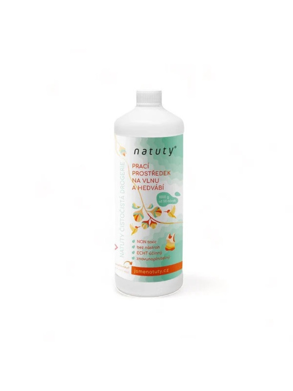 Natuty Prací gel Natuty na vlnu a hedvábí 1000 ml