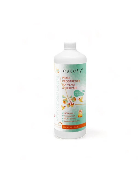 Natuty Prací gel Natuty na vlnu a hedvábí 1000 ml
