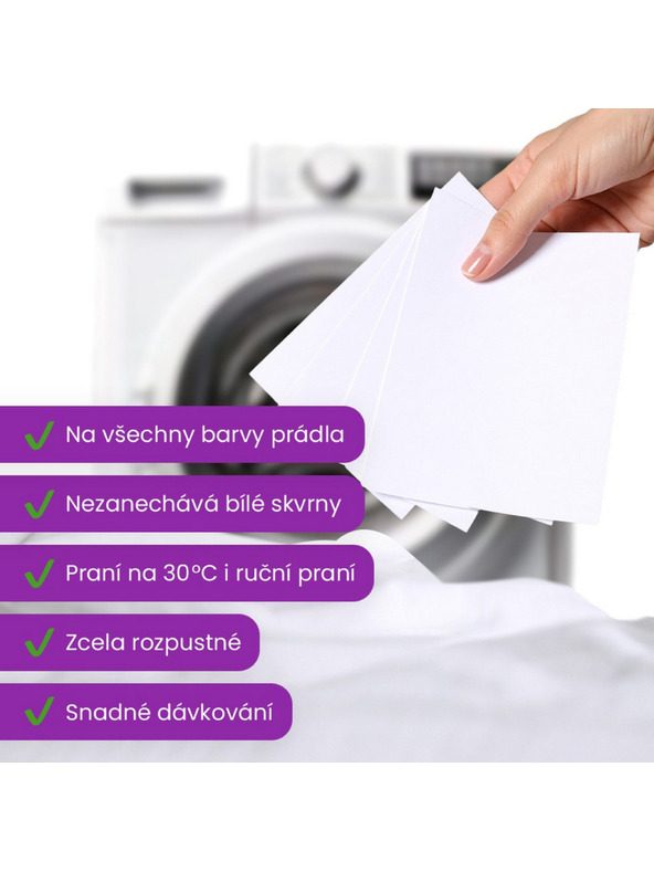 BajaBee Prací pásky BajaBee bez vůně 48ks