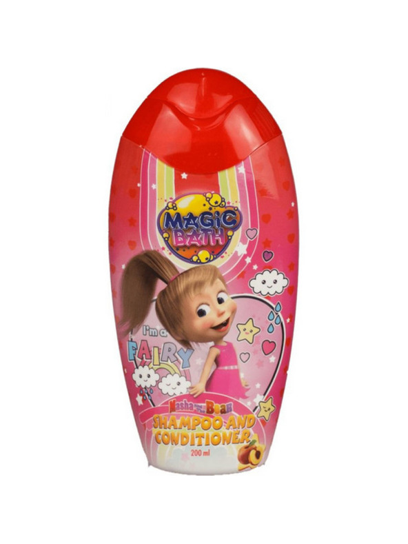 Trenýrkárna Dětský šampón a kondicionér Máša a medvěd 200 ml