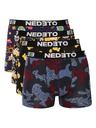 Nedeto Sada čtyř - pánské boxerky Nedeto vícebarevné