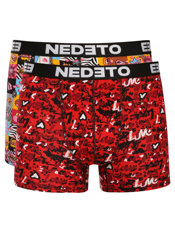 Nedeto Sada dvou - pánské boxerky Nedeto vícebarevné