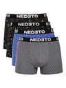 Nedeto Sada čtyř - pánské boxerky Nedeto vícebarevné