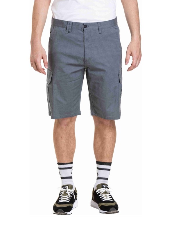 Meatfly Meatfly pánské kraťasy Syndrom Grey Ripstop