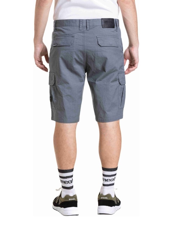 Meatfly Meatfly pánské kraťasy Syndrom Grey Ripstop
