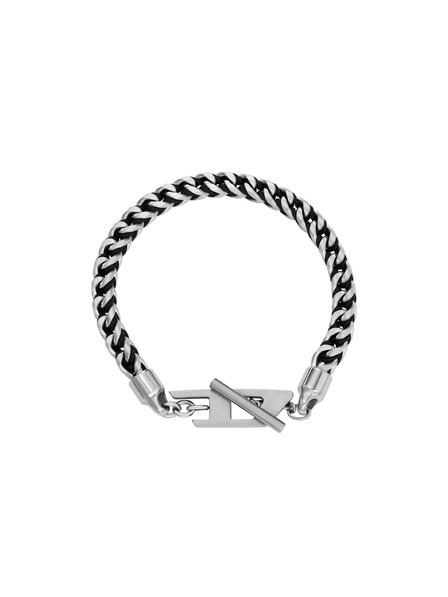 Diesel Unisex ocelový náramek Diesel D Logo DX1540040