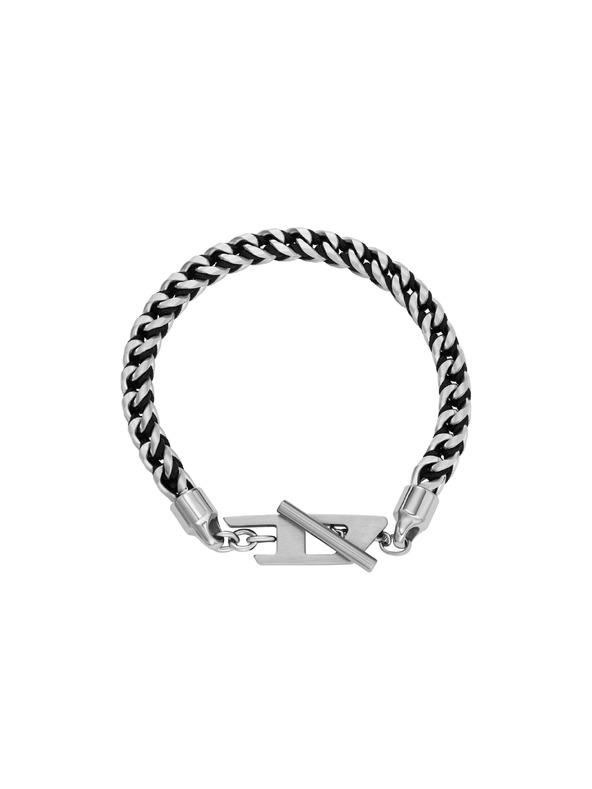 Diesel Unisex ocelový náramek Diesel D Logo DX1540040