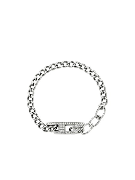 Diesel Unisex ocelový náramek Diesel D Logo DX1627040