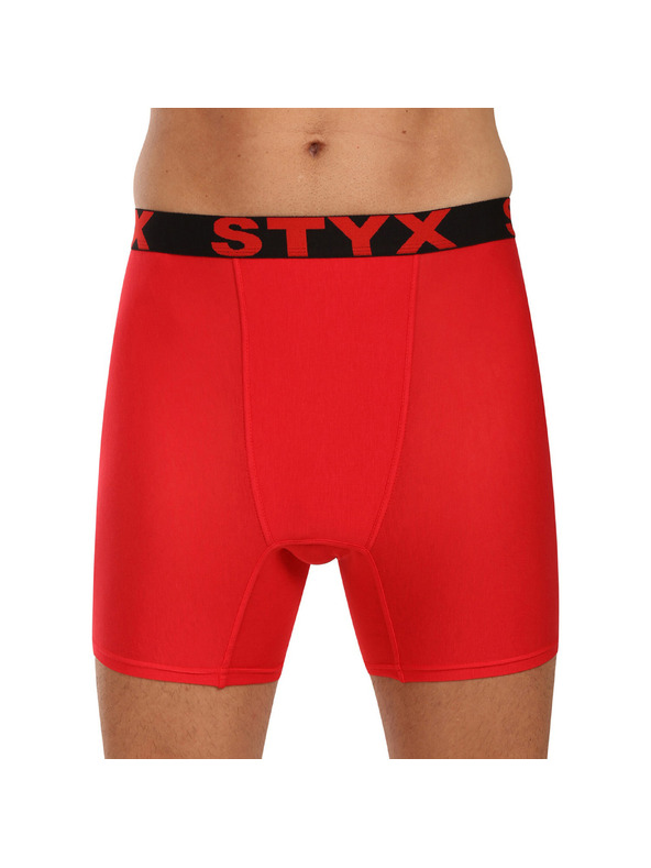 Styx Sada tří - pánské boxerky Styx long sportovní guma vícebarevné