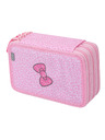 BAAGL  BAAGL Školní penál třípatrový Hello Kitty Sweet Leopard GRS