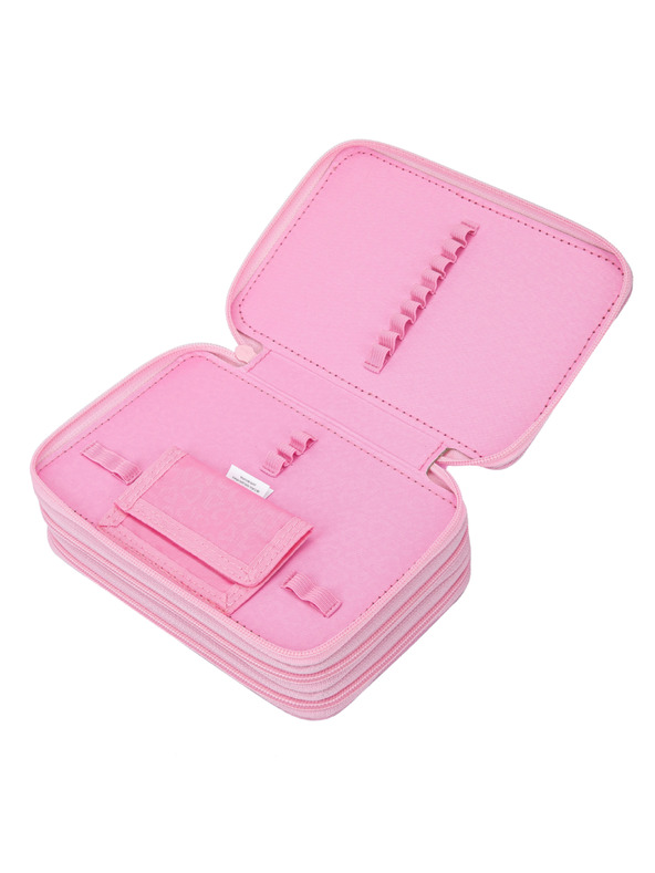 BAAGL  BAAGL Školní penál třípatrový Hello Kitty Sweet Leopard GRS