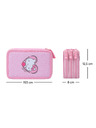 BAAGL  BAAGL Školní penál třípatrový Hello Kitty Sweet Leopard GRS