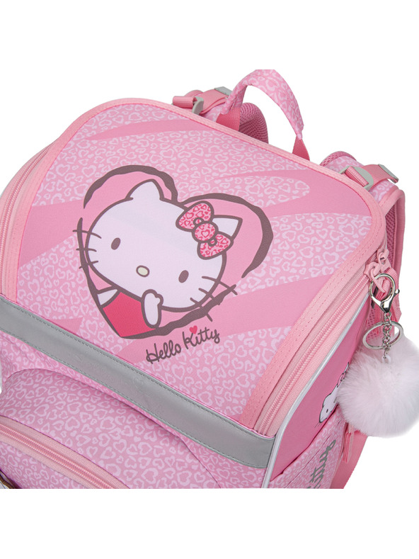 BAAGL  BAAGL SET 3 Zippy Plus Hello Kitty Sweet Leopard: aktovka, penál, sáček GRS