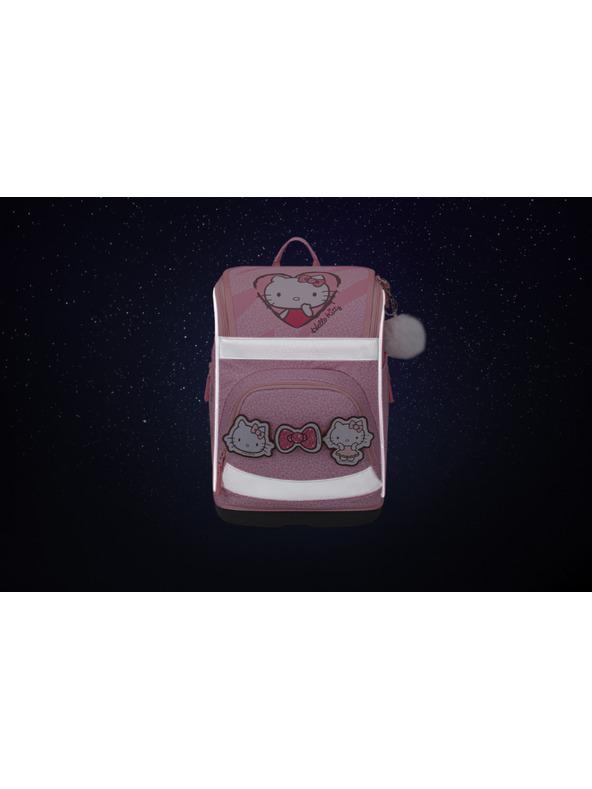 BAAGL  BAAGL SET 3 Zippy Plus Hello Kitty Sweet Leopard: aktovka, penál, sáček GRS