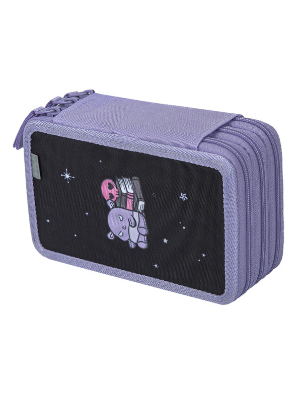 BAAGL  BAAGL Školní penál třípatrový Kuromi Fortune Dream GRS