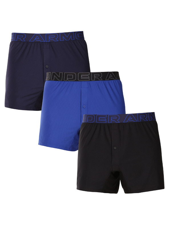 Under Armour Pánské boxerky Under Armour M UA Lounge Tech Mesh Boxer 6in (3ks)