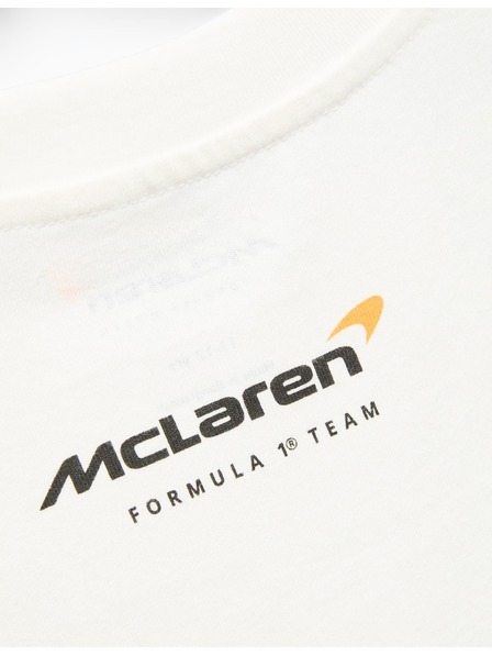 Marks & Spencer Tričko z čisté bavlny s grafickým motivem McLaren™ (2–16 let) Marks & Spencer bílá