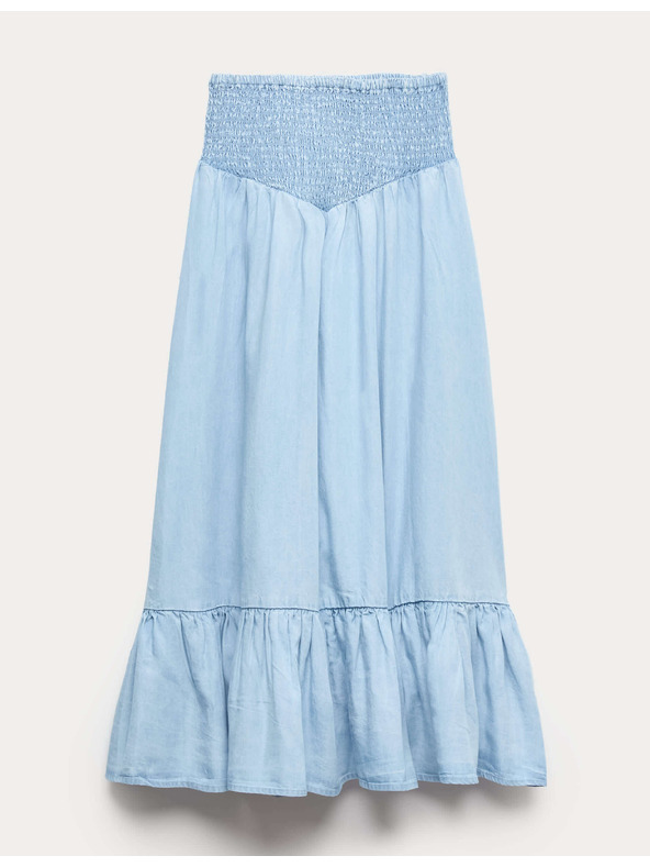 Marks & Spencer Žerzejová maxi sukně áčkového střihu (6–16 let) Marks & Spencer námořnická modrá