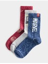 Marks & Spencer Ponožky Spider-Man™ s vysokým podílem bavlny, 3 páry Marks & Spencer červená