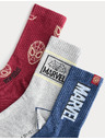 Marks & Spencer Ponožky Spider-Man™ s vysokým podílem bavlny, 3 páry Marks & Spencer červená