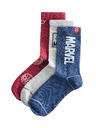 Marks & Spencer Ponožky Spider-Man™ s vysokým podílem bavlny, 3 páry Marks & Spencer červená