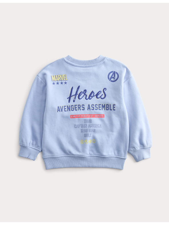 Marks & Spencer Outfit Marvel™ s vysokým podílem bavlny (2–8 let) Marks & Spencer modrá