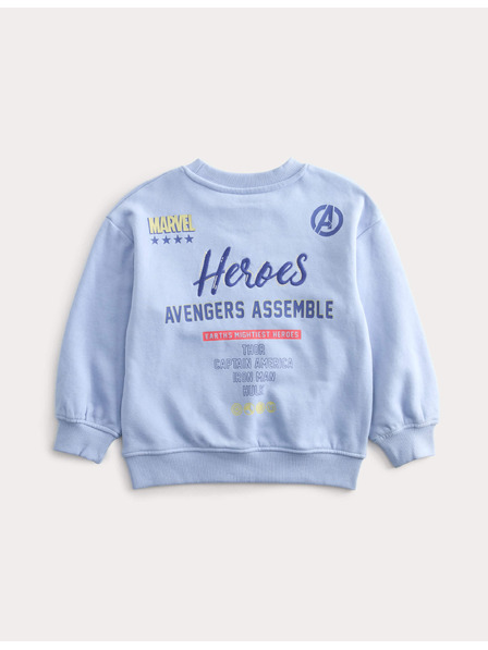 Marks & Spencer Outfit Marvel™ s vysokým podílem bavlny (2–8 let) Marks & Spencer modrá