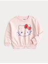 Marks & Spencer Mikina s motivem Hello Kitty™ s vysokým podílem bavlny (2–8 let) Marks & Spencer růžová