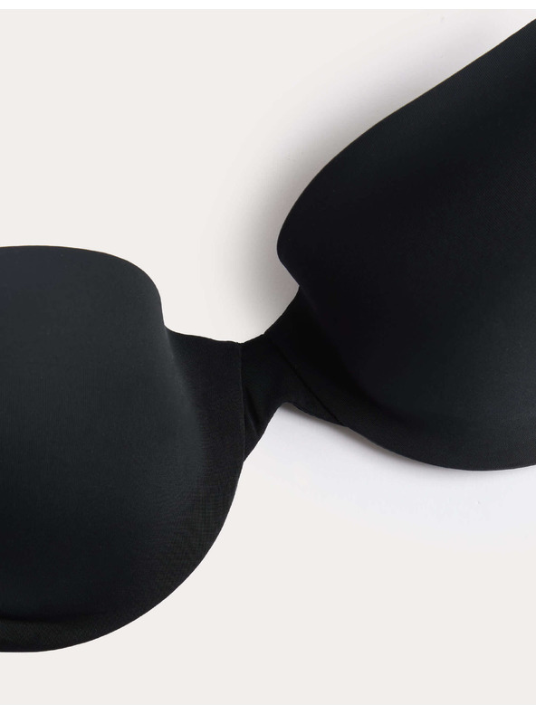 Marks & Spencer Neviditelná Body Invisibles™ podprsenka s polovičními košíčky s kosticemi, (A-E) Marks & Spencer černá