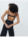 Marks & Spencer Krajková push-up dekoltová podprsenka Jasmine s kosticemi, (vel. A–E) Marks & Spencer černá