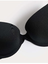 Marks & Spencer Neviditelná Body Invisibles™ dekoltová push-up podprsenka s kosticemi, (A–E) Marks & Spencer černá