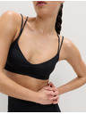 Marks & Spencer Zkrácená sportovní trojúhelníková podprsenka bez kostic Marks & Spencer černá