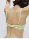 Marks & Spencer Krajková push-up dekoltová podprsenka Ida s kosticemi (A–E) Marks & Spencer zelená
