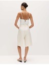Marks & Spencer Saténový a krajkový tílkový top Forget Me Not Marks & Spencer smetanová
