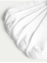 Marks & Spencer 5 párů nízkých ponožek Sumptuously Soft™ Marks & Spencer bílá
